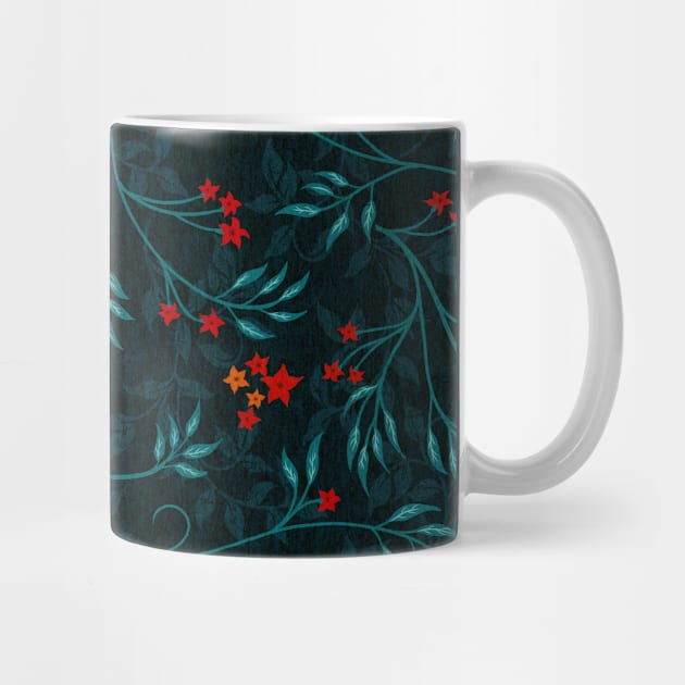 Floral vines by Unalome_Designs